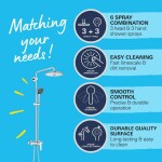 GROHE - Vitalio Joy Sprchový set 260 s nástěnnou baterií, 3 proudy, chrom 27684001