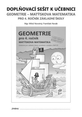 Geometrie doplňkový sešit učebnici Geometrie