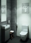CERSANIT - NÁBYTKOVÉ UMYVADLO 40 CREA BOX K114-004