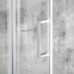 KERRA - Sprchový kout bez vaničky Aruba 80 , chrom 5907548124630