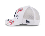 Pánská kšiltovka New York Yankees MLB NEW ERA 940MC AF Trucker All Over bílá