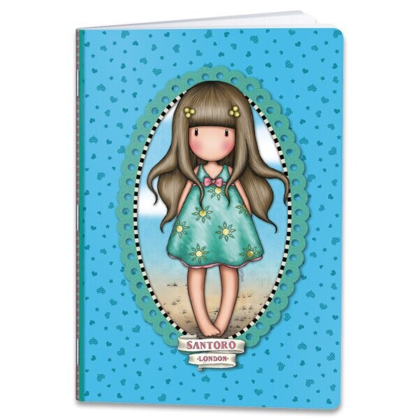 Mar Mar Mar Mar, Santoro Gorjuss, školní sešit 444, linkovaný, A4, mix motivů, 1 ks Motiv: Číslo 9