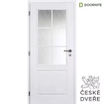 Interiérové dveře Aulida 2/3 Sklo Bílé 80L