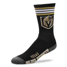 For Bare Feet Dětské ponožky Vegas Golden Knights NHL 4 Stripes Crew