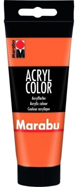 Marabu Acryl Color akrylová barva - oranžová 100 ml