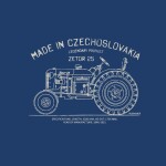 Bushman Pánské tričko Legend Zetor 25, tmavě modré XXXXL