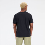 New Balance Essentials Reimagined Cott BK MT31518BK pánské tričko