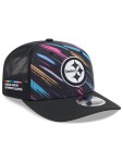New Era Pánská kšiltovka NFL Pittsburgh Steelers 2026 Crucial Catch 9SEVENTY Stretch-Snap Trucker