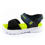 Sandály Skechers Jr 406512L/BKLM