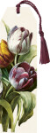 Knižní záložka Purple Tulips