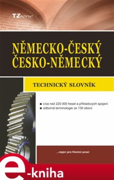 Německo-český/ česko-německý technický slovník e-kniha