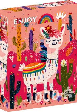 Puzzle Něžná lama 1000 dílků
