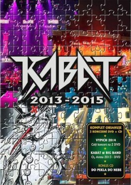 Kabát - 2013-2015, 3DVD+1CD, 2016