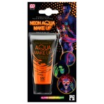 Líčidlo na obličej a tělo Neon UV oranžové 30ml