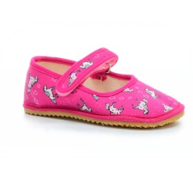 Beda Unicorn růžová BF-060010/BA/OP / balerínky