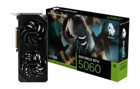 GAINWARD GeForce RTX 5060 Ghost 8GB / 2497MHz / 8GB GDDR7 / 128-bit / 1x HDMI + 3x DP / 550W (8) (NE75060019P1-GB2063B)