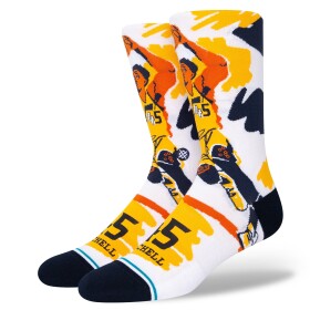 Pánské ponožky Utah Jazz NBA Donovan Mitchell Stance Paint Crew Velikost: L