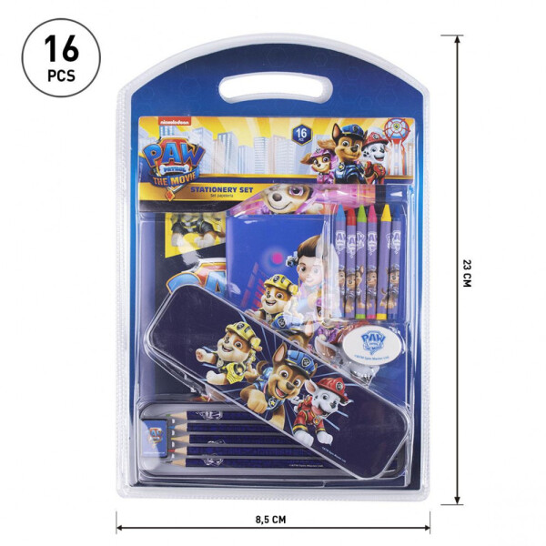 CERDÁ LIFE'S LITTLE MOMENTS Cerdá, 2100003598, sada školních pomůcek, Paw Patrol/Tlapková patrola, 16 ks