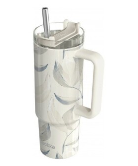 Nerezový termohrnek s brčkem Stream Cotton 950ml