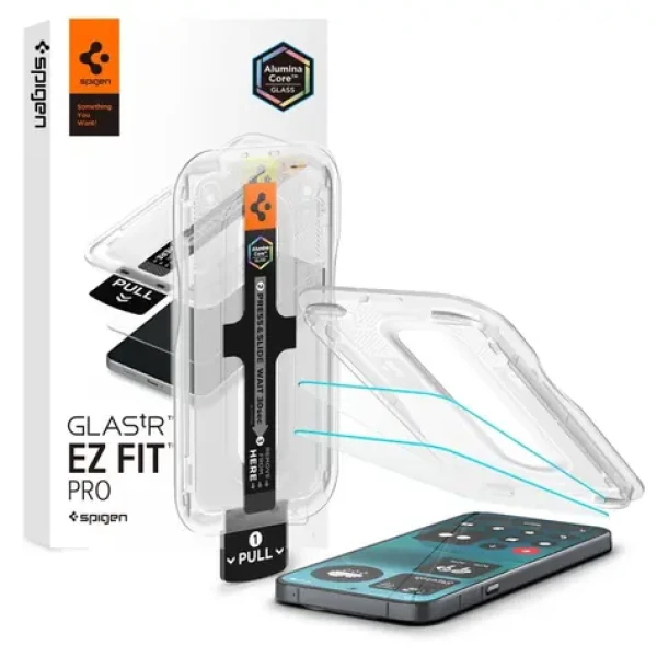 Spigen Glas.tR EZ Fit Pro / Ochranné sklo / Nothing Phone (4a) Pro / 2 ks (AGL11681)
