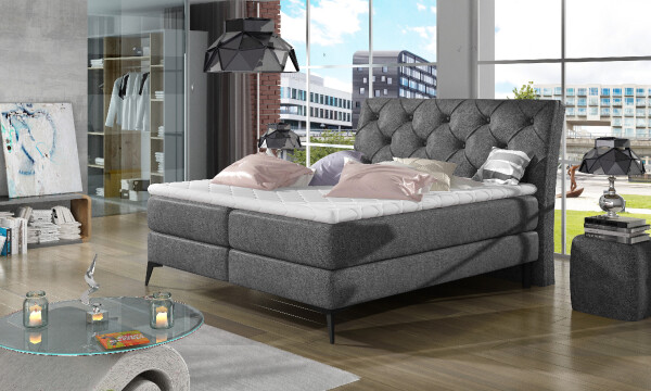 Boxspring Laos Rozměr: 140 x 200 cm, látka: Dora 96