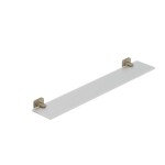 KLUDI - Vela S Polička, délka 60 cm, sklo/kartáčovaný nikl 25973N5