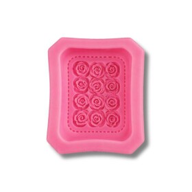 Dortisimo Silikonová forma Rámeček s růžemi