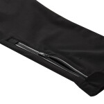 Dětské rychleschnoucí softshellové kalhoty ALPINE PRO ABARO black 104-110