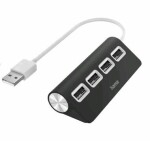 Hama USB hub, porty, USB 2.0,