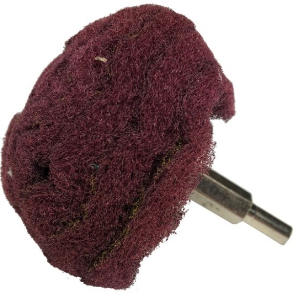 Saténový brusný kotouč fialový Luhmi stupeň brusu 240 EGL25