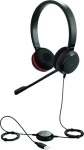 Jabra Evolve 30 II Stereo UC USB-A černá / stereo náhlavní souprava / mikrofon / USB-A + 3.5mm jack (5399-829-309)