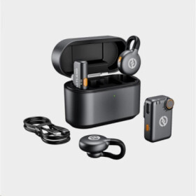 Hollyland LARK M2S Combo Wireless Lavalier Microphone Combo (Space Gray) EDF_1138718