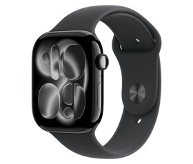 Apple Watch Series 11 GPS 46mm Jet Black Aluminium Case with Black Sport Band - M/L EDF_1218836