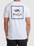 RVCA ALL THE WAYS white pánské tričko krátkým rukávem