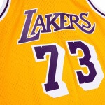 Mitchell & Ness Pánský dres Los Angeles Lakers NBA Dennis Rodman #73 Swingman - Žlutá Velikost: L