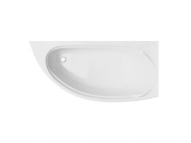 HOPA - Asymetrická vana MINI - Nožičky k vaně - S nožičkami, Rozměr vany - 150 × 70 cm, Způsob provedení - Levé VANMINI150L+OLVPINOZ