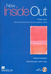 New Inside Out Intermediate: Work Book with Key with Audio CD - Philip Kerr