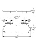 GROHE - Selection Držák na ručníky, leštěný nikl 41058BE0