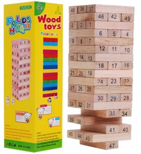 Mamido Hra Jenga - dřevěná