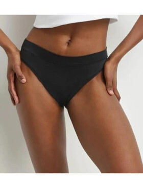 Dámská krajková tanga DI000DPU - DIM černá L