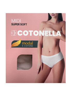Kalhotky Cotonella ADD07 Midi Modal M-3XL cipria 3xl