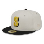 New Era Pánská kšiltovka Seattle Mariners MLB Two-Tone Stone 59FIFTY Fitted Velikost: 7