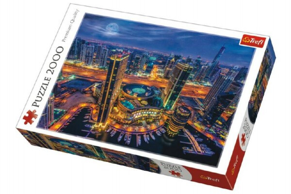 Puzzle Světla Dubaje 2000 dílků