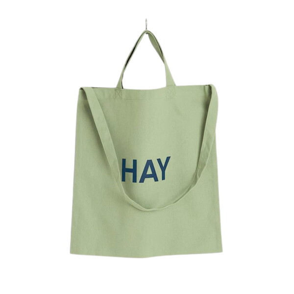 HAY Taška Tote Sage Green 40 cm, zelená barva