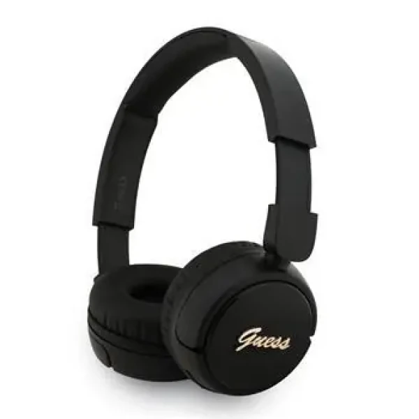 Guess Script Metal Logo Bezdrátová Sluchátka Black (57983125113)
