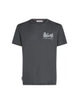 ICEBREAKER Mens Mer 150 Tech Lite SS Tee Southern Shap, Obsidian (vzorek) velikost: M
