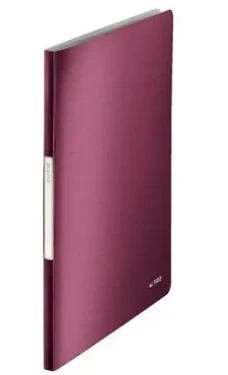 Leitz Style A4 granátově červená / Katalogová kniha / 20 kapes / PVC (39580028)