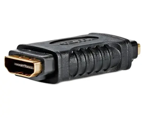 Nedis adaptér HDMI (F) - HDMI (F) černá / Redukce / pozlacené konektory (CVGB34900BK)