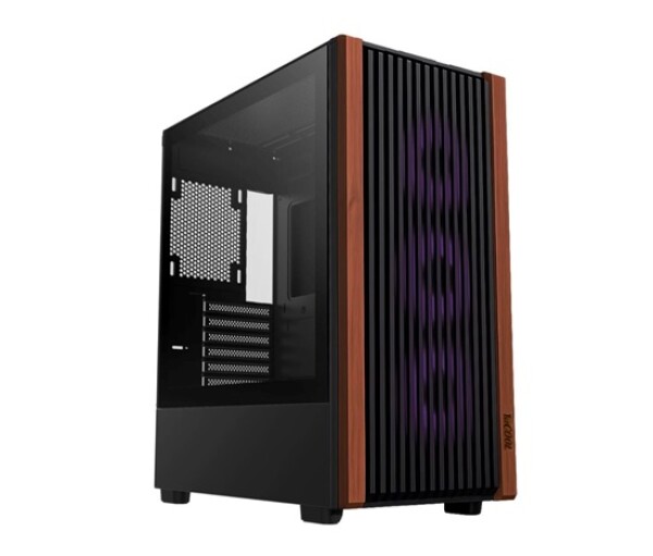 1stCOOL skříň G6 Noble, Mid Tower, ATX, AU, Průhledná Bočnice, Černá EDF_1208472