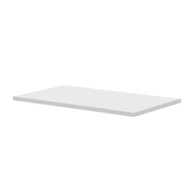 MEREO - Koupelnová deska na skříňku 81 cm, bílá vysoký lesk perlička CN721DB